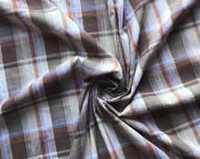 Load image into Gallery viewer, Warm Plaid Cotton Woven