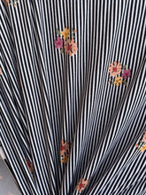 Load image into Gallery viewer, Mini Stripe Bouquet Double Brushed Polyester Spandex