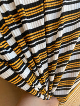 Load image into Gallery viewer, Marigold Stripe Ribbed Knit